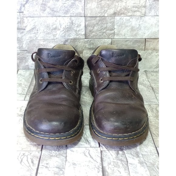 Doc Dr Martins 11194 Brown Leather Shoes Oxford AW004 Men's  Size 11 M - Picture 2 of 14